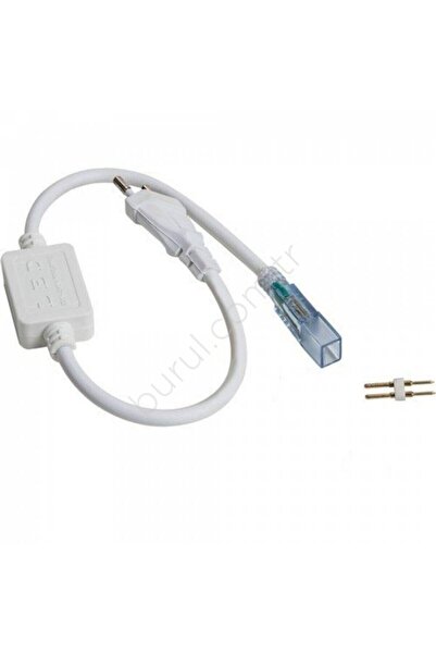 ADALED 5 Meter Led Light Strip - White Lighting, Plug Included, 220 Volt