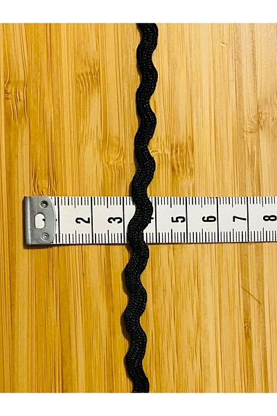 Öztürk Water Stone, Decorative Strip. 1cm X 3.4Meters 1.56cm. Two Pieces. Black.