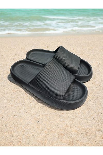 SHOUGO Beach Pool Sea Daily Home Bathroom Non-Slip Sole Slippers 4 Seasons