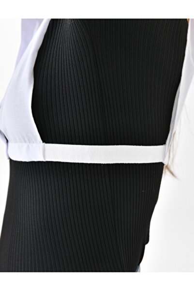 mirach Beyaz Gömlek Yakası Kadın Beyaz Gömlek