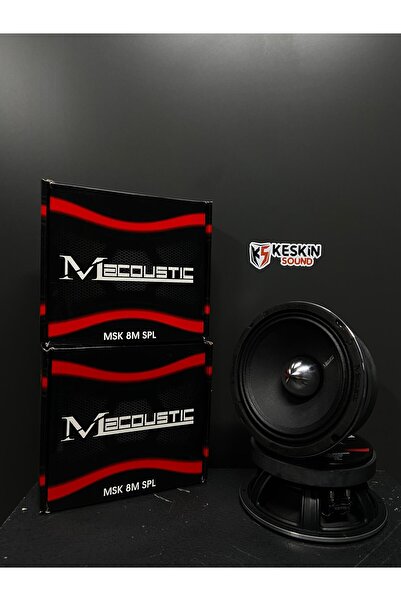KESKİN SOUND MACOUSTİC MSK 8M SPL 20 CM 400RMS MİDRANGE
