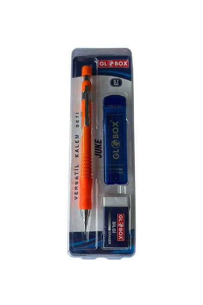 Globox Juke Series Set of 3 Pencils - Metallic, Versatil Nib, Mechanical Pencil 0.7 mm - 1 Pcs