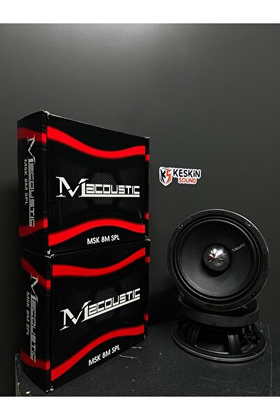 KESKİN SOUND MACOUSTİC MSK 8M SPL 20 CM 400RMS MİDRANGE