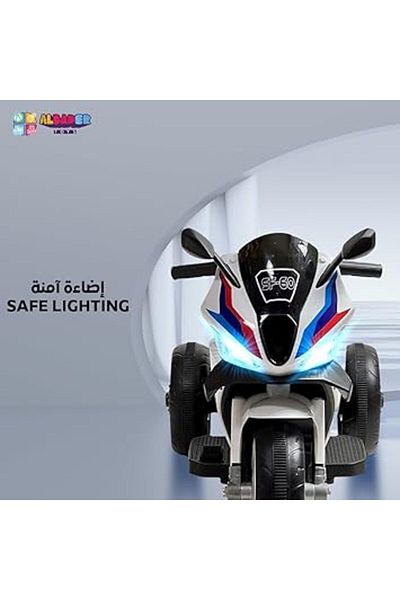 ALBADER Children's Electric Motorcycle, Can Ride on Tricycles, Kids Ride On Motorcycle For Kids