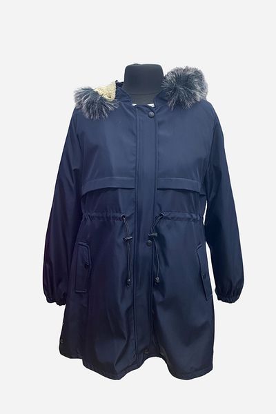 sinankardeşler Women's Inner Fleece Waterproof Wind Resistant Pocket Hooded Large Size Jacket/Bondit