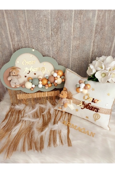 ARMAGAN BEBEK NİKAH ŞEKERİ Bubble Kapı Süsü,Takı Yastığı