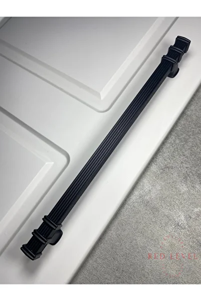 Red Level Karen Black 224 mm Mâner metalic Modele Bucătărie Dulap Sertar Mâner Mobilier