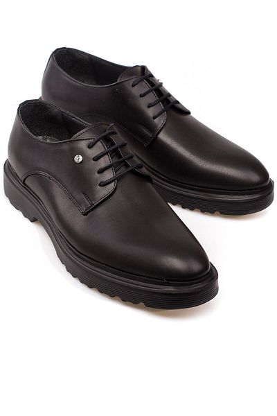 depderi Classic Patent Leather Matte and Suede, Eva Sole, Classic Men's Shoes