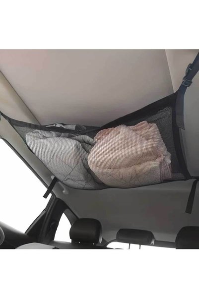 RevuBaby Tavan Filesi Araba Tavan Organizeri Araç İçi Fermuarlı Tavan Cebi