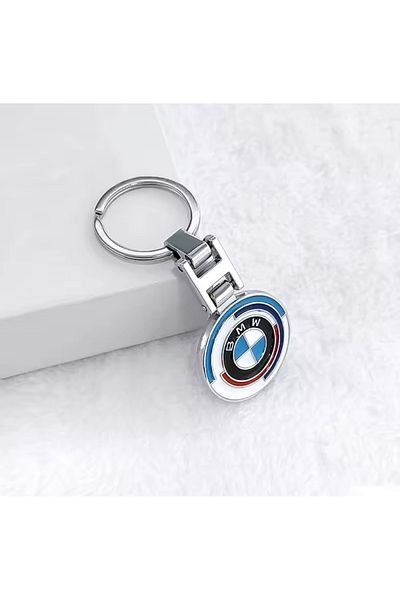 RoseTR Bmw New Logo Metal Keychain - Compatible with All Bmw Models