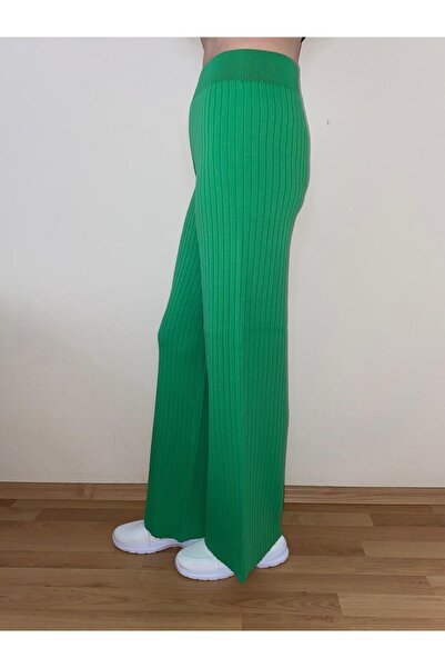 mamizya Knitwear Pants with Elastic Waistband