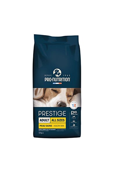 Pro Nutrition Prestige Adult Skin Somonlu Yetişkin Köpek Maması 12 Kg - Petsh...