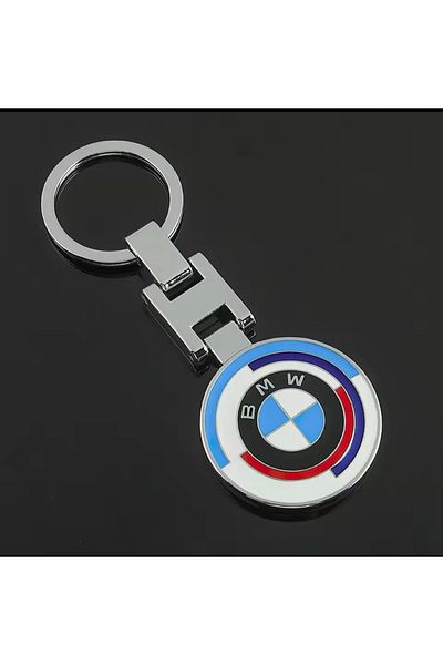 RoseTR Bmw New Logo Metal Keychain - Compatible with All Bmw Models