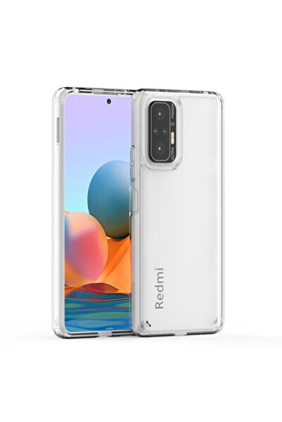 Genel Markalar Redmi Note 10 Pro Kılıf Ultra Dayanıklı Crysta Premium Sert Şe...