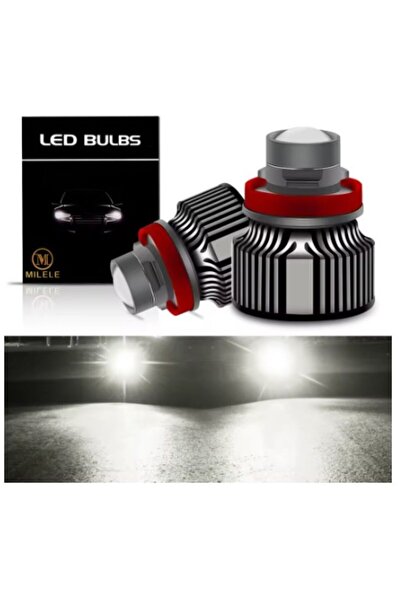 orco (1 TAKIM) 12V LASER LENS H7 LED FAR AMPULÜ +%20 &+50MT