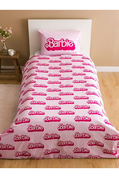 LC Waikiki Barbie Printed Kids Duvet Cover Set - City