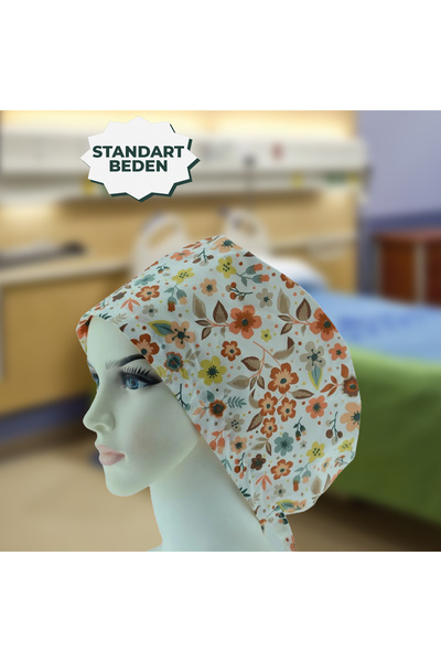 YİĞİTBAŞI Doktor Hemşire Aşçı Cerrahi Bone Hastane Anne Bone Iş Bandanası Pam...