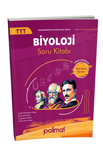 Polimat Yayınları Polimat 2025 Tyt Biyoloji Soru Kitabı