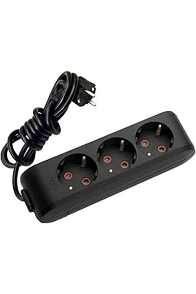 STOREMAX Child Proof Multi-Let Black Triple Socket Cable 5 Meters 646268   With Model Number
