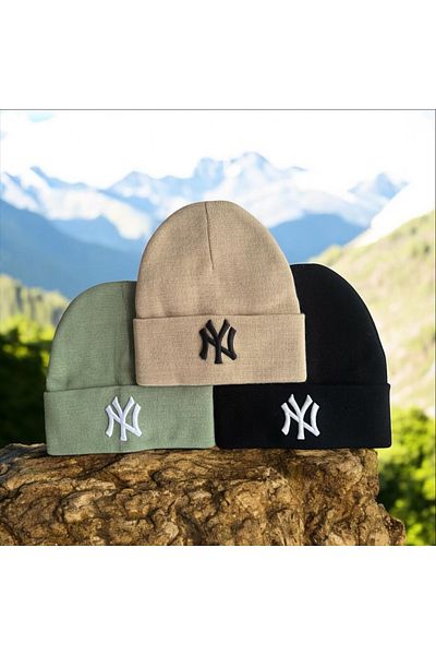 awix Unisex Sports Beanie Set - NY Σετ 3 τεμαχίων υψηλής ποιότητας