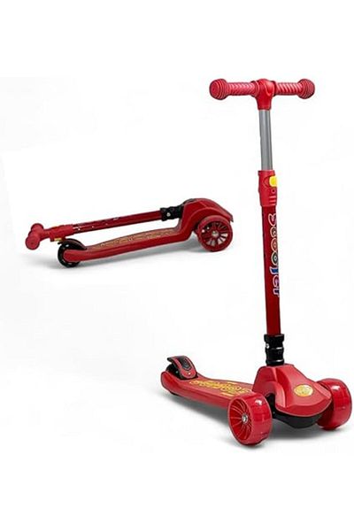 ALBADER Kick Scooter, Folding Kickboard Scooter, Foldable Scooter, Anti-Slip Deck Outdoor Scooter