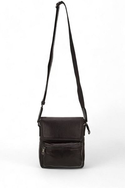 Bilik Deri Black Men's Messenger Bag Blm08 02