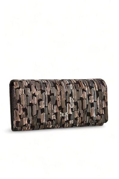 Bilik Deri Black-Brown Women's Wallet Bsh 3210-Ds