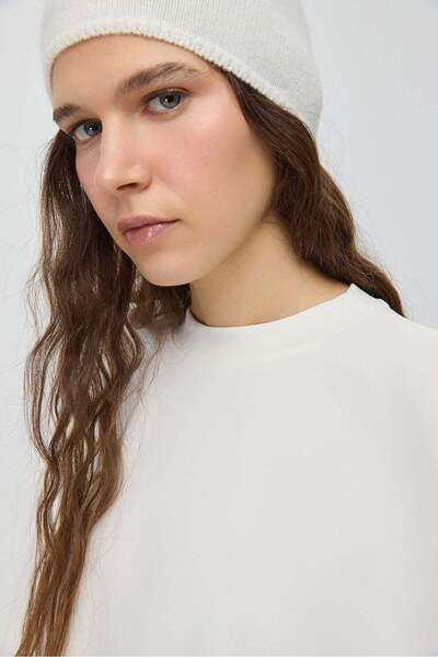 No Matter What Weiches Basic-Sweatshirt aus türkischem Stoff