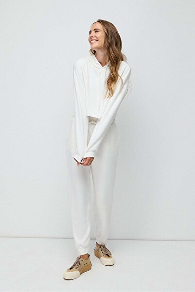 No Matter What Weiches, kurzes Kapuzen-Sweatshirt