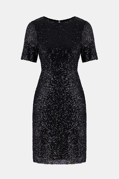 No Matter What Ruffled Mini Dress with Pockets
