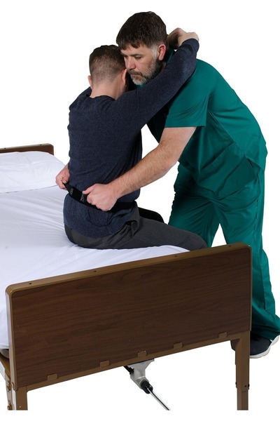 Ralwiarro 60-80 KG Arası Çok Amaçlı Siyah Renk Hasta Yürüyüş Destek Ve Denge Kemeri Hasta Taşıma Aparatı