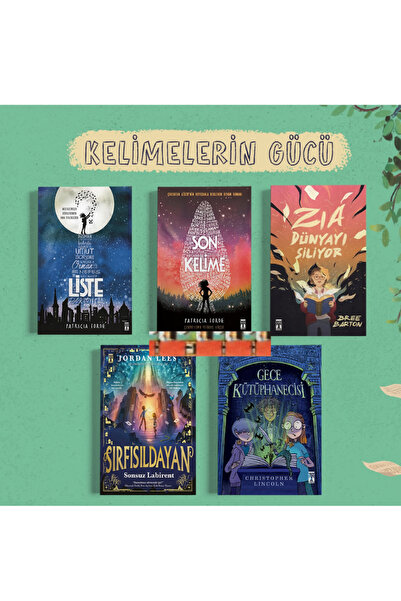 Genç Timaş 6.7.8.Sınıf(5kitap)Liste, Son Kelime, Zia Dünyayı Siliyor, Sırfısı...