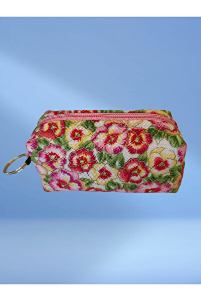 Ays Quilt Çok Amaçlı Anahtarlık Çanta Charm - Airpods Kılıfı - Mini Ruj Ve Bozuk Para Çantası