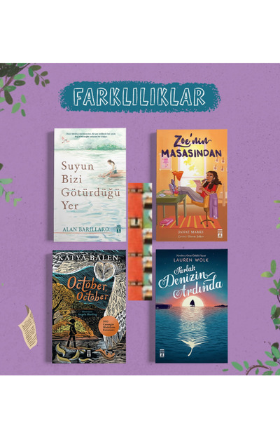 Genç Timaş 6.7.8.Sınıf(4kitap) Suyun Bizi Götürdüğü Yer, Parlak Denizin Ardın...