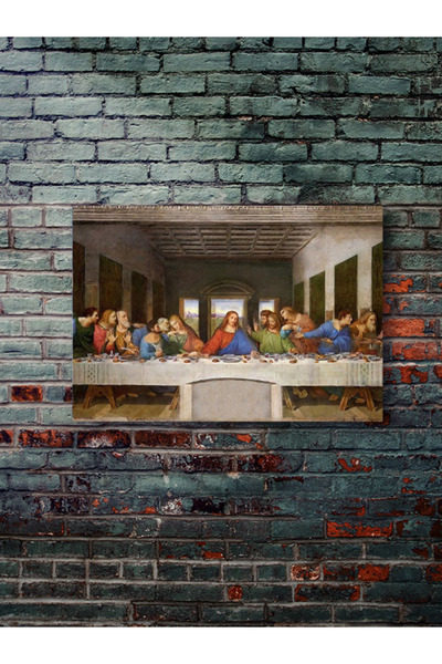 ZNC Son Akşam Yemeği - Leonardo da Vinci, Tarihi Tablo Posterleri, Özel Tasar...