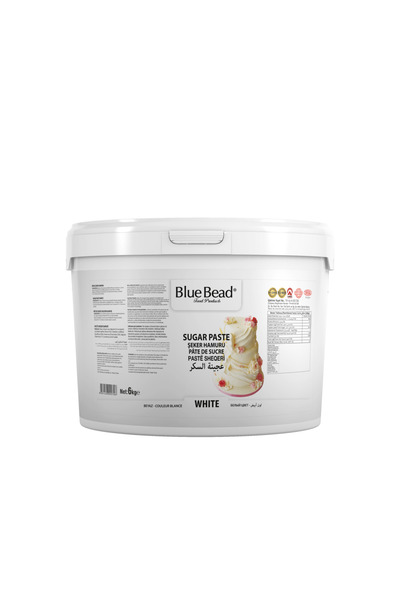 Blue Bead Beyaz Şeker Hamuru 6 kg
