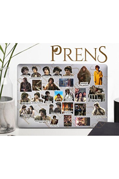 HEDİYENE BAK Prens Dizisi Sticker Seti, Çıkartma, Ajanda Bujo Scrapbook Kolaj...