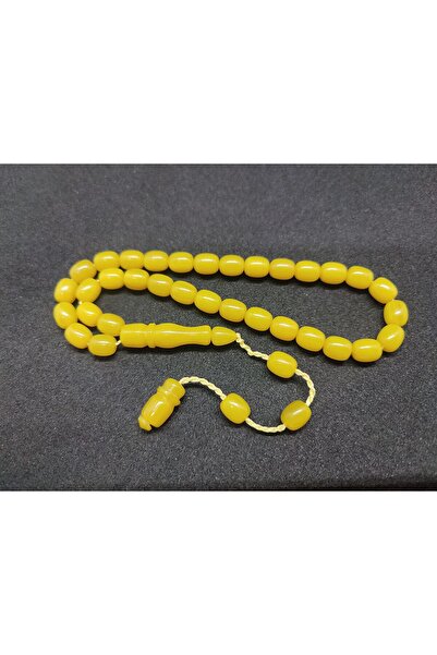 İskeçe Tesbih Şükrü Baba Usta Eseri Çift Kat Cilalı Bilek Boy Kanayan Bağa Se...