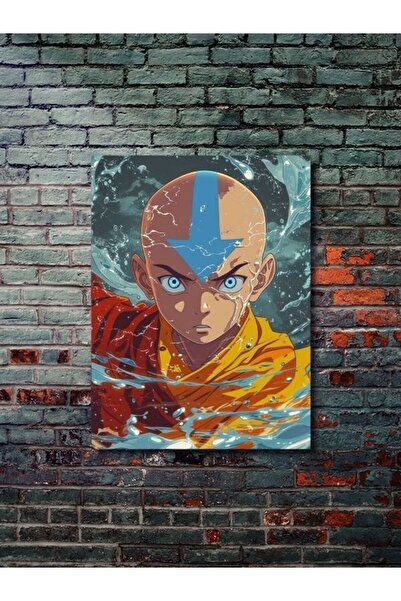 ZNC Aang – Avatar: Son Hava Bükücü - Film & Dizi Posterleri, Özel Tasarım Kağıt Poster, Duvar Sanatı