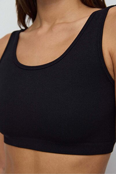 No Matter What Kurzärmelige Crop-Bluse