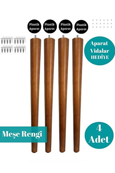 YILMAZ 35 cm 5 lik ahşap Sehpa masa ayak
