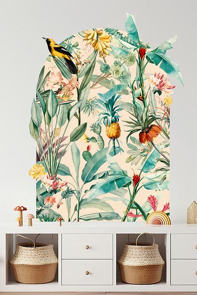 Grafikup Natural Life Oval Wall Sticker