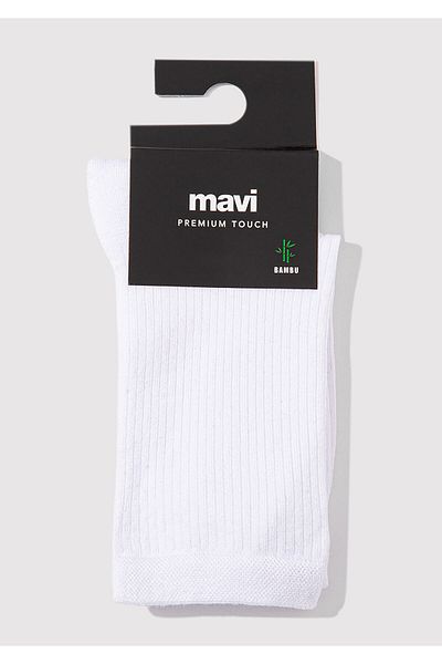 Mavi Weiße Socken mit Sockel 1910956-620