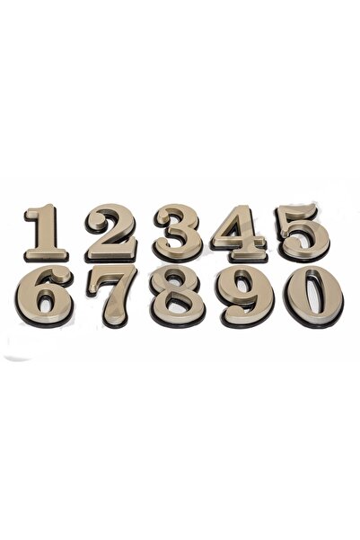 naque Number 6 5.5 Cm Plastic Satin-Shaded Door - Cabinet Number 1 Piece