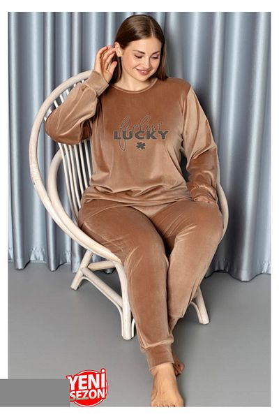 Lady Σετ πιτζάμες French Velvet 28508
