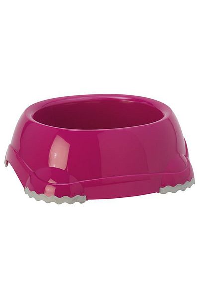 Moderna Smart Plastic Cat and Dog Food and Water Bowl Fuchsia 1248 Ml