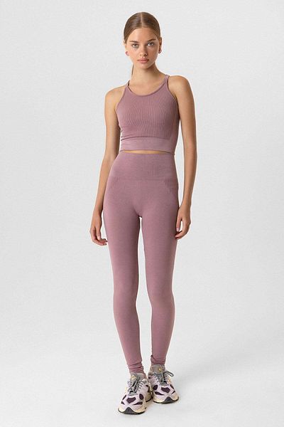 No Matter What Rosa nahtlose Shaping-Leggings
