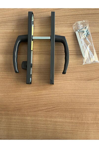 EVA PLAST Pvc Pimapen Plastik Kapı Kolu / Balkon Plastik Kapı Kolu / Antrasit 1 Adet