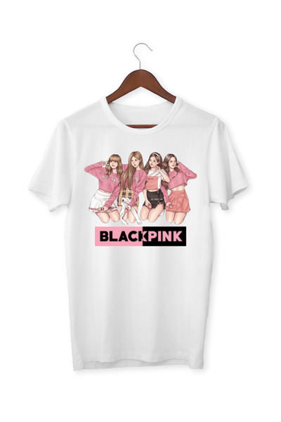 ALPŞAN TİCARET Tricou Blackpink - Negru, BLACKPINK, Model Nr: BLACKPINK 000020