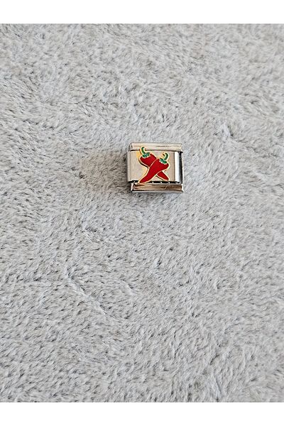 SiestaAccessories Red Pepper Food Themed Italian Bracelet Charm